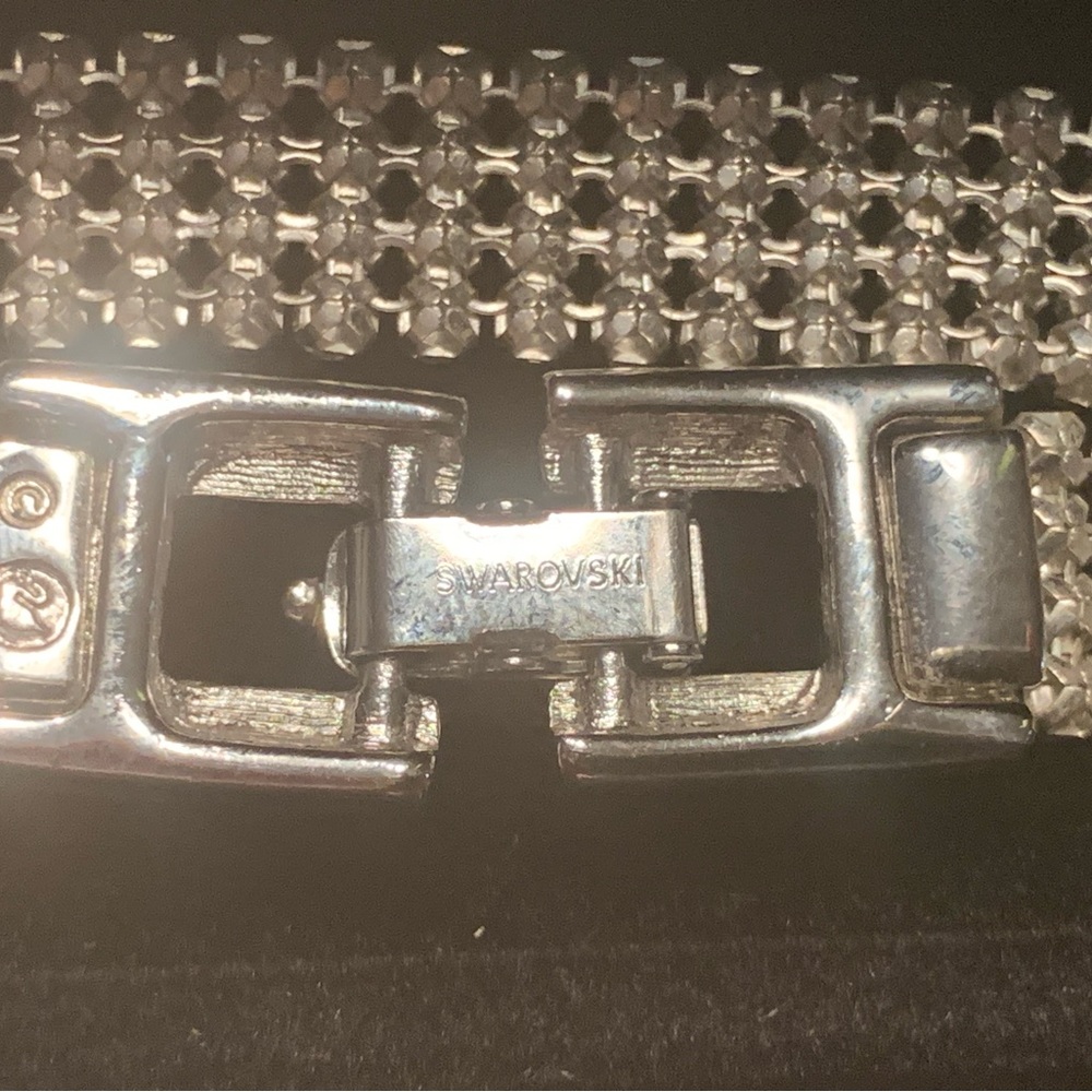 Swarovski 4 Row Mesh Super Sparkly Tennis Bracelet. - Picture 3 of 5